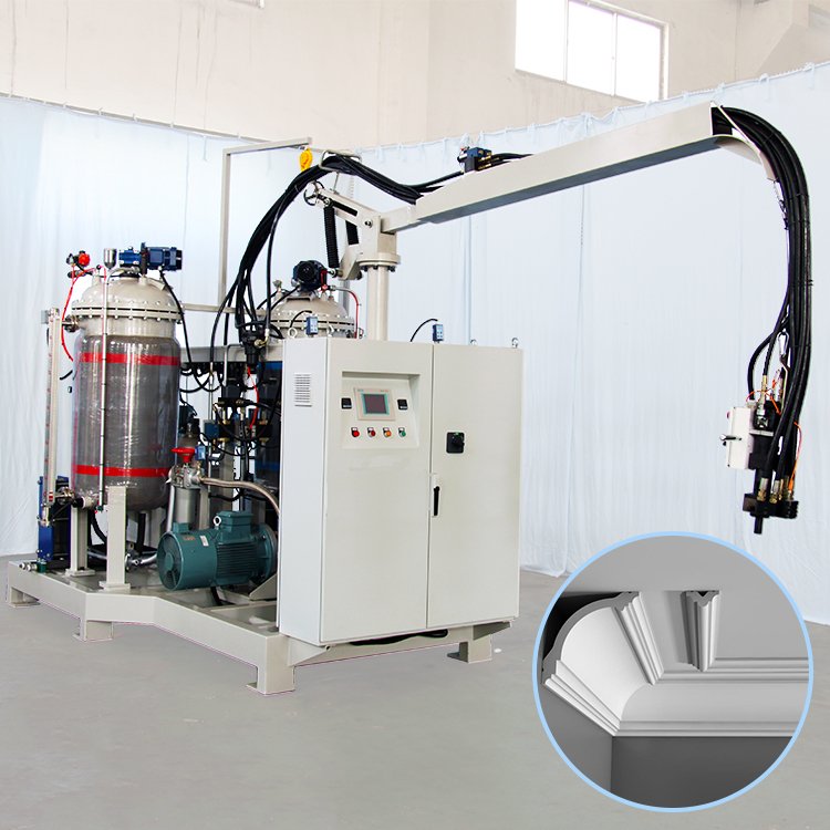 High pressure pu foam machine for Decorative Cornice