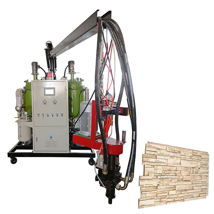 Low pressure pu foam machine for Faux Stone